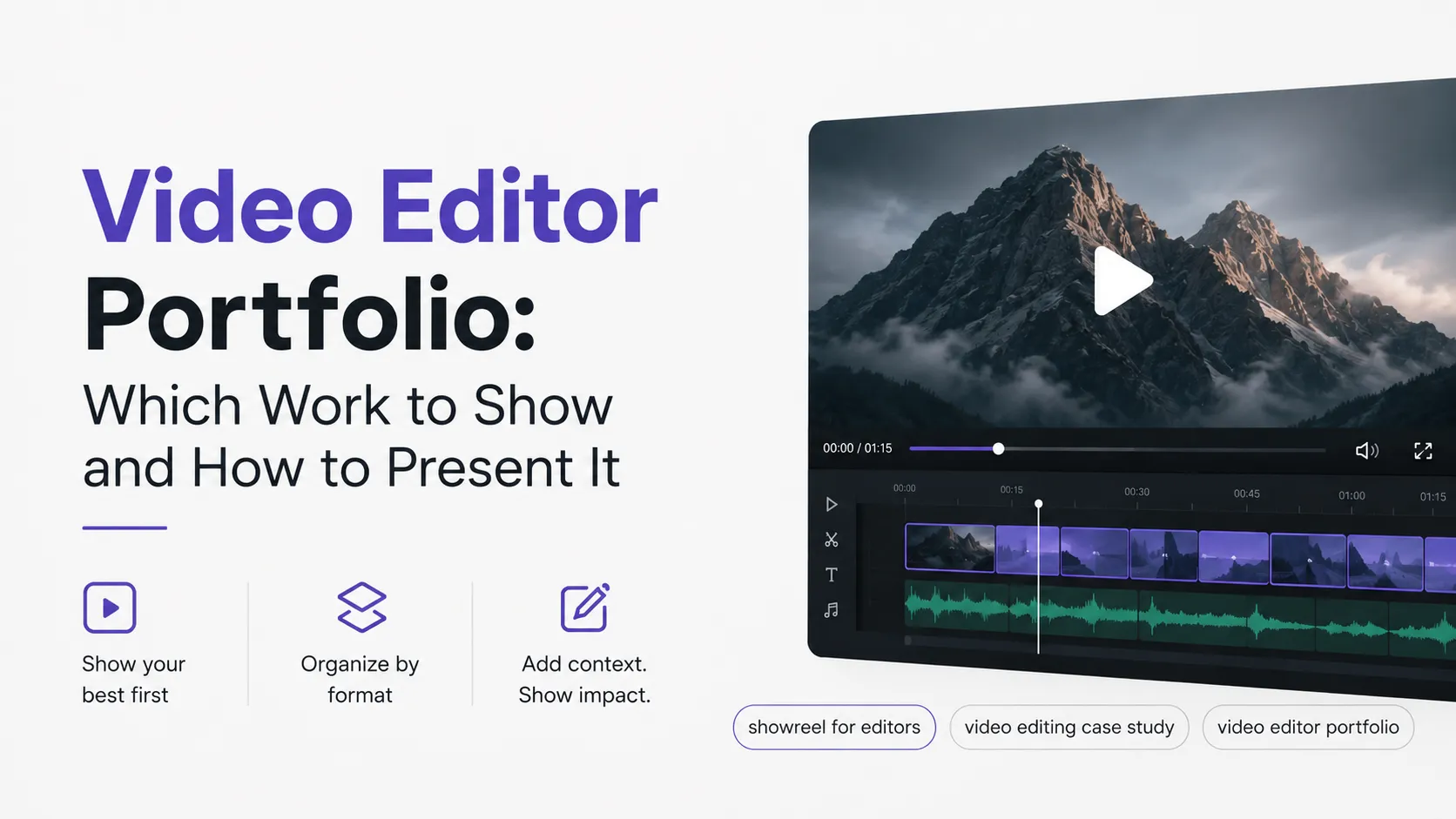 Video Editor Portfolio: Which Work to Show and How to Present It