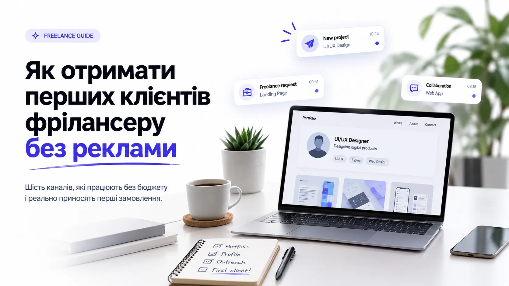 Як отримати перших клієнтів фрілансеру без реклами