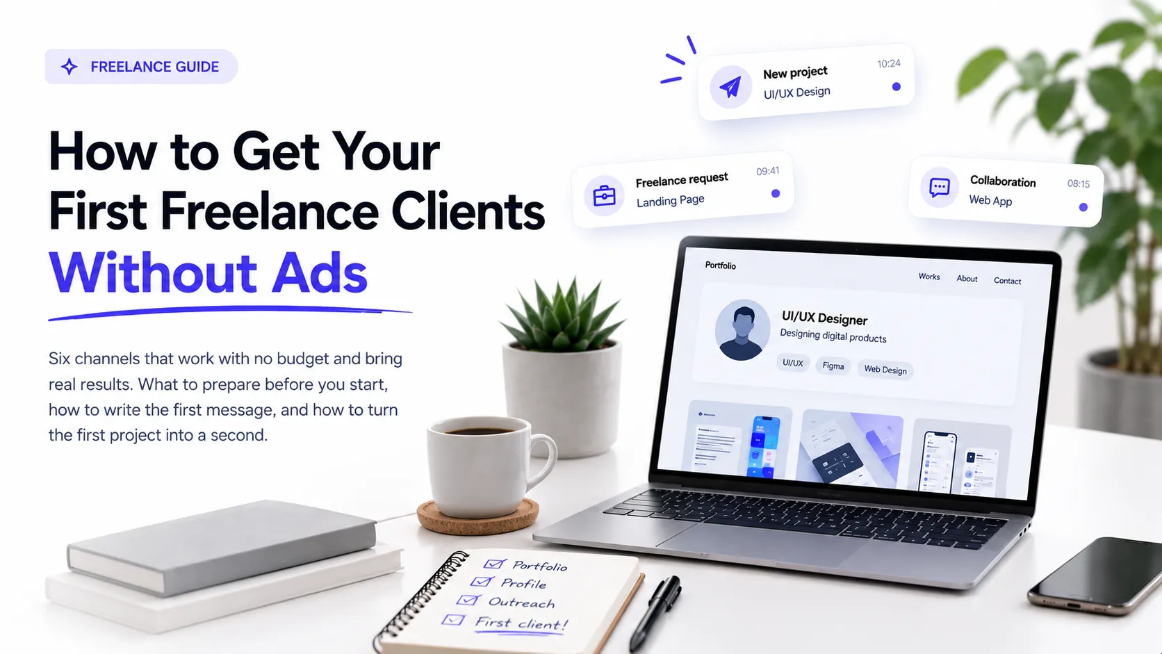 How to Get Your First Freelance Clients Without Ads