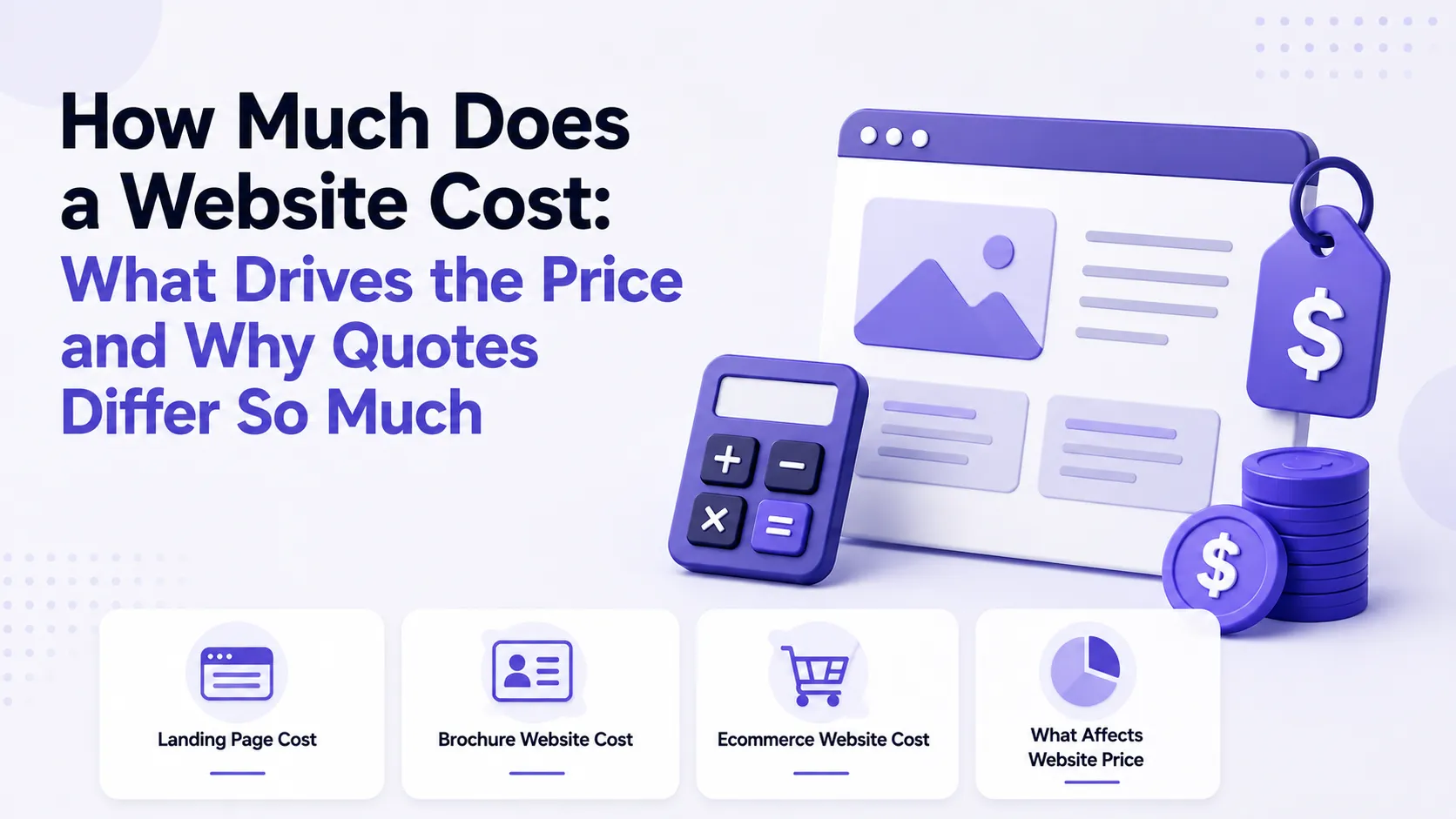 How Much Does a Website Cost: What Drives the Price and Why Quotes Differ So Much