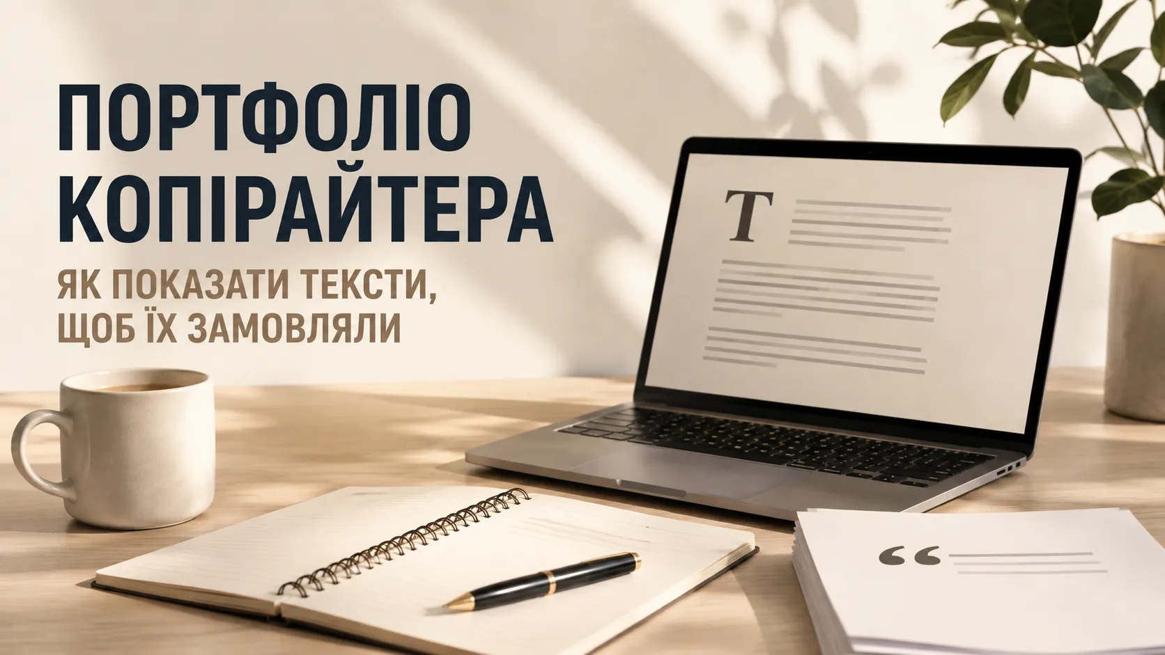 Портфоліо копірайтера: як показати тексти, щоб їх замовляли