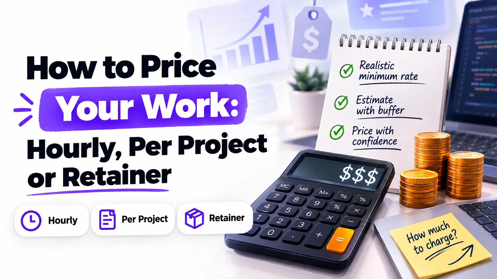 How to Price Your Work: Hourly, Per Project or Retainer